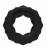 Чёрное эрекционное кольцо Spartan 