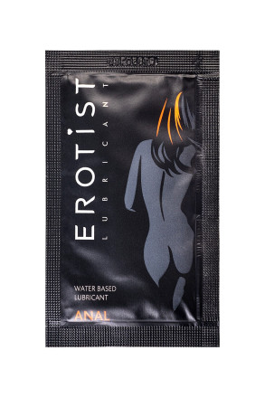 Пробник лубриканта на водной основе Erotist Anal - 4 мл. 