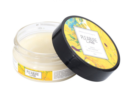 Твердое массажное масло Pleasure Lab Refreshing с ароматом манго и мандарина - 50 мл. 