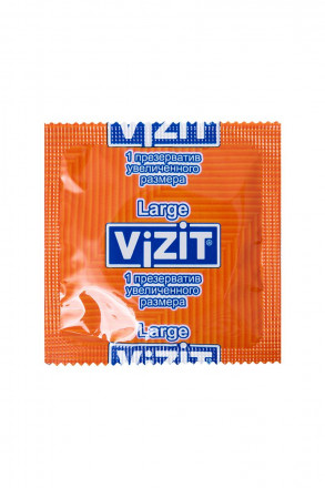 Презервативы VIZIT Large увеличенного размера - 12 шт. 