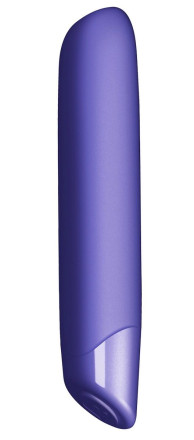 Фиолетовый классический вибратор Very Peri - 16 см. 