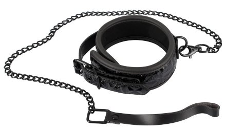 Ошейник и поводок с геометрическим узором Collar with Leash 