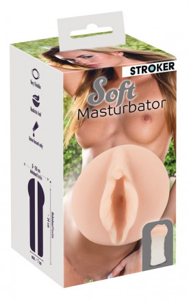 Телесный мастурбатор-вагина Soft Masturbator 