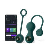 Изображение товара Изумрудные вагинальные шарики Magic Motion Crystal Duo Smart Kegel Vibrator with Weight Set