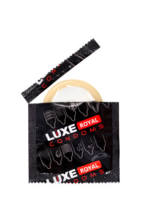 Текстурированные презервативы LUXE Royal Exotica - 3 шт. 