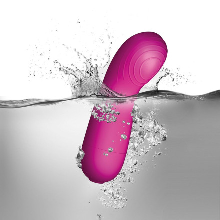 Ярко-розовый стимулятор для G-точки Sugar Berry - 12 см. 
