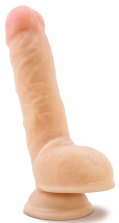 Телесный фаллоимитатор 9 Inch Sensa Feel Dildo - 22,8 см. 