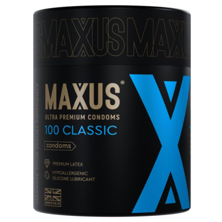 Классические презервативы в кейсе MAXUS So Much Sex - 100 шт. 