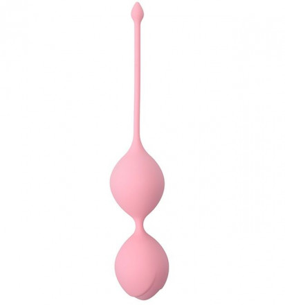 Розовые вагинальные шарики SEE YOU IN BLOOM DUO BALLS 29MM 