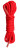 Красная веревка для связывания Nylon Rope - 5 м. 