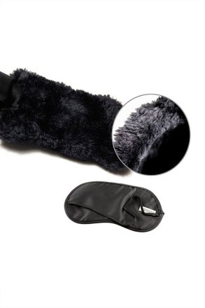 Чёрный бондажный комплект Romfun Sex Harness Bondage на сбруе 