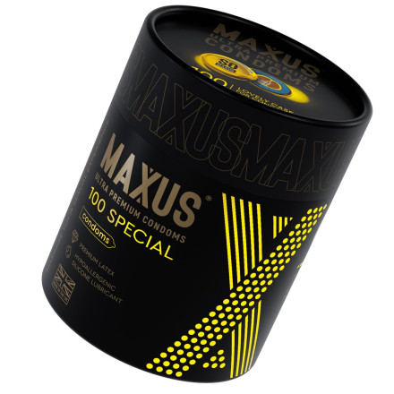 Текстурированные презервативы в кейсе MAXUS So Much Sex - 100 шт. 