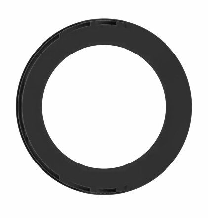 Чёрное эрекционное кольцо No.42 Cockring 