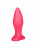 Розовая анальная пробка - 11,5 см. 