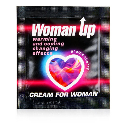 Возбуждающий крем для женщин с ароматом вишни Woman Up - 1,5 гр. 