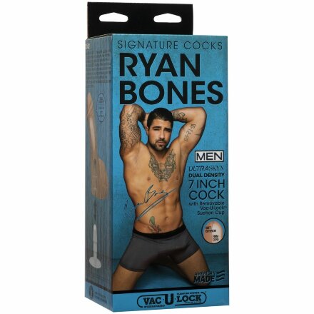 Телесный фаллоимитатор Ryan Bones 7&quot; ULTRASKYN Cock - 18,4 см. 