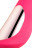 Розовый нереалистичный вибратор JOS Twig - 20,5 см. 