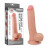 Телесный фаллоимитатор Skinlike Soft Cock 8 - 24 см. 