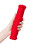Красная текстильная веревка для бондажа - 1 м. 