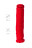 Красная текстильная веревка для бондажа - 1 м. 