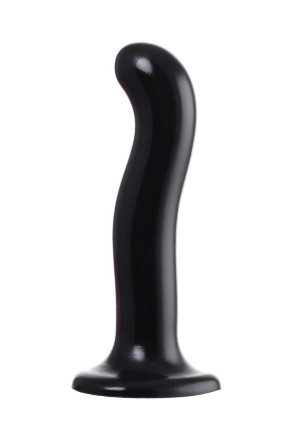 Черный стимулятор для пар P&amp;G-Spot Dildo Size XL - 19,8 см. 