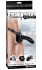 Полый страпон Extreme Hollow Strap-On чёрного цвета - 25 см.