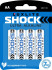 Батарейки Luxlite Shock (BLUE) типа АА - 4 шт.
