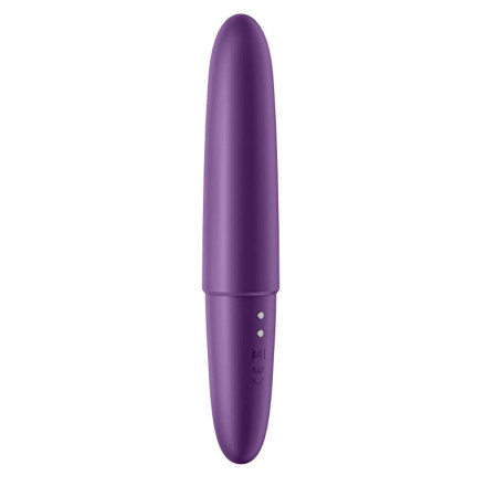 Фиолетовый мини-вибратор Ultra Power Bullet 6 