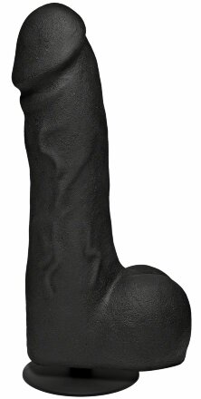 Черный фаллоимитатор-гигант с присоской-плагом The Really Big Dick - 30,5 см. 