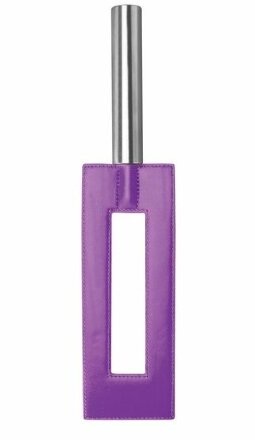 Фиолетовая шлёпалка Leather Gap Paddle - 35 см. 