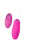 Розовое виброяйцо с пульсирующими шариками Circly 