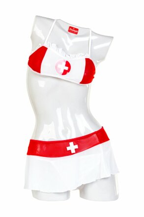 Надувная кукла-медсестра с реалистичной головой 