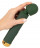 Зеленый wand-вибромассажер Luxurious Wand Massager - 22,2 см. 