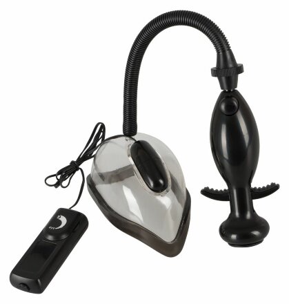 Вакуумная вибропомпа для половых губ Vibrating Vagina Sucker 