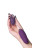 Фиолетовое виброяйцо с имитацией фрикций Bumpy 