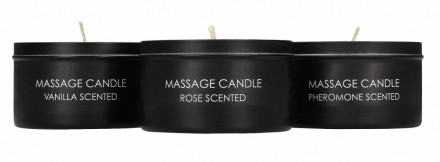 Набор из 3 массажных свечей Massage Candle Set 
