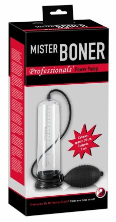 Помпа для пениса Mister Boner Professional - 25 см. 