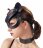 Маска на глаза с ушками Cat Mask Rhinestones 