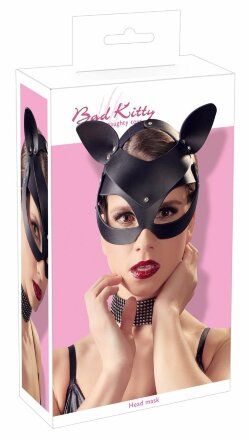 Маска на глаза с ушками Cat Mask Rhinestones 