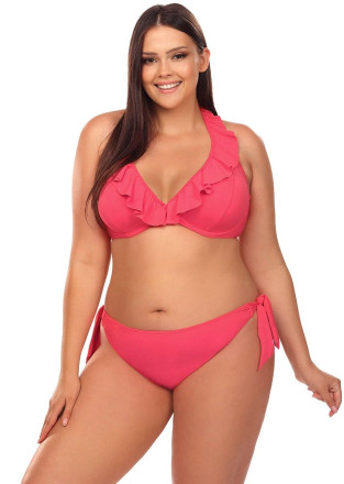 Кокетливый раздельный купальник plus size 