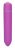 Фиолетовая вибропуля Speed Bullet - 9,3 см. 