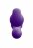 Уникальный фиолетовый вибромассажер-улитка для двойной стимуляции Snail Vibe 