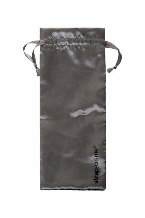 Телесный безремневой страпон Silicone Bendable Strap-On XL 