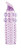 Гелевая фиолетовая насадка с шариками, шипами и усиком - 11 см. 