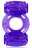 Фиолетовое эрекционное кольцо в двумя вибропулями 