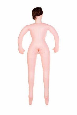 Надувная секс-кукла брюнетка с реалистичной головой 