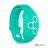 Розовое виброяйцо с зеленым пультом-часами Wearwatch Egg Wireless Watchme 