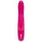 Розовый перезаряжаемый вибратор Rabbit Slimline Curve Rechargeable - 24 см. 