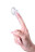 Прозрачная рельефная насадка на палец Dale - 8,5 см. 