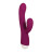 Фиолетовый вибратор-кролик Double Tap - 22,2 см. 